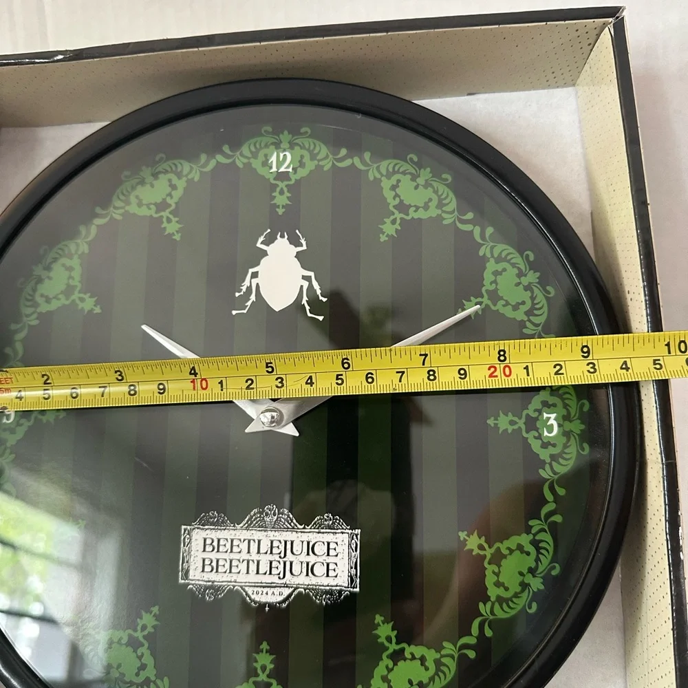 🆕Beetlejuice Wall Clock